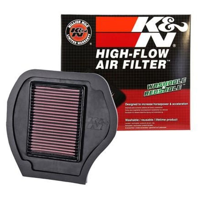 K&N Performance Lifetime Motorcycle Air Filter - YA-7007