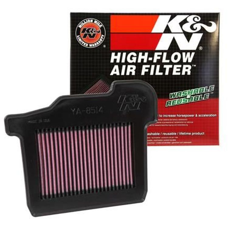 K&N Performance Lifetime Motorcycle Air Filter - YA-8514