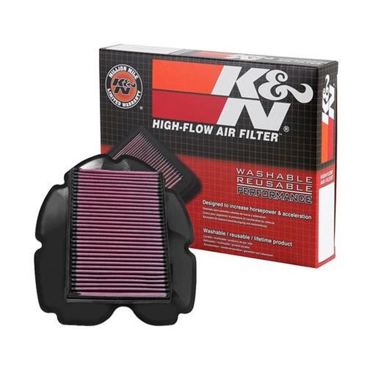 K&N Performance Lifetime Motorcycle Air Filter - YA-9002