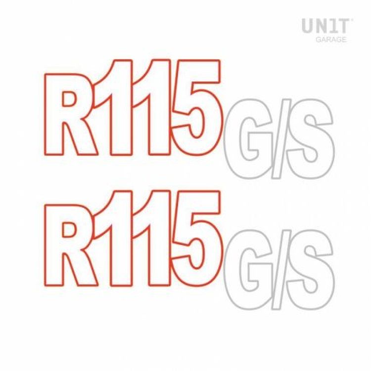 Unit Garage 'R115 G/S' Sticker Decals for BMW R 1150 GS Models