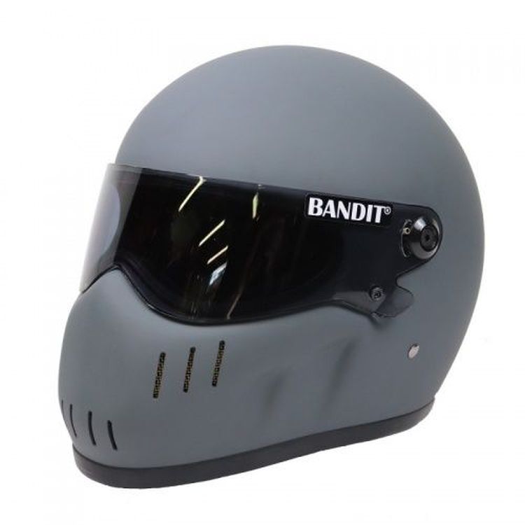 Bandit XXR Motorcycle Helmet - Matte Asphalt Grey