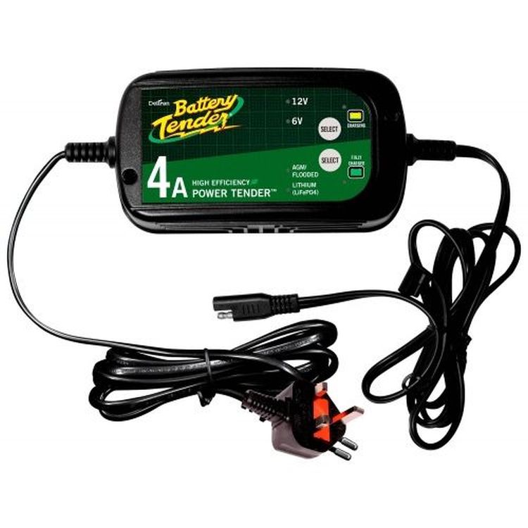 Motorcycle Battery Tender Power Tender Dual Selectable 4A Battery Charger