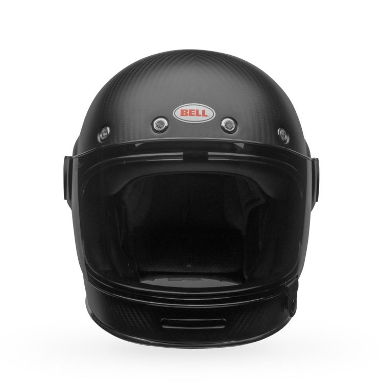 Bell Bullitt Matte Black Carbon Motorcycle Helmet - Moore Speed Racing