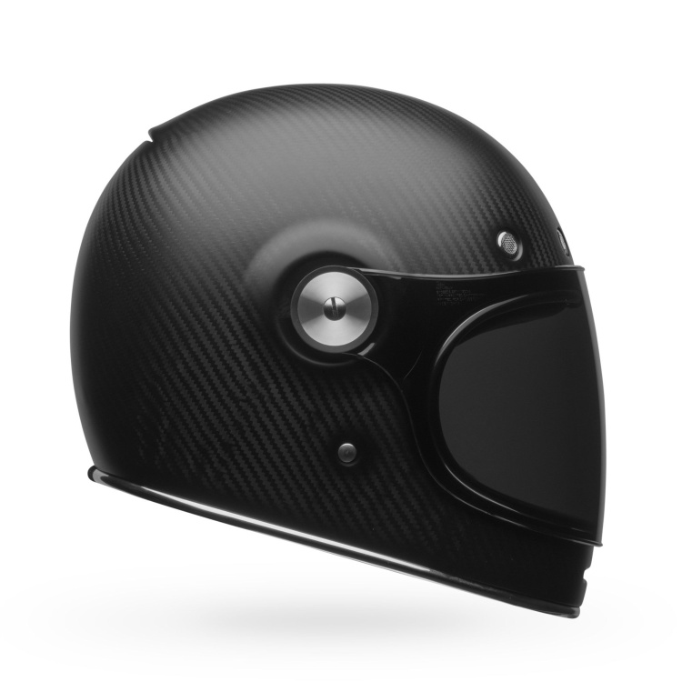 Bell bullitt マットブラック塗装 Bell Bullitt Matte Black Carbon Motorcycle Helmet - Moore Speed Racing