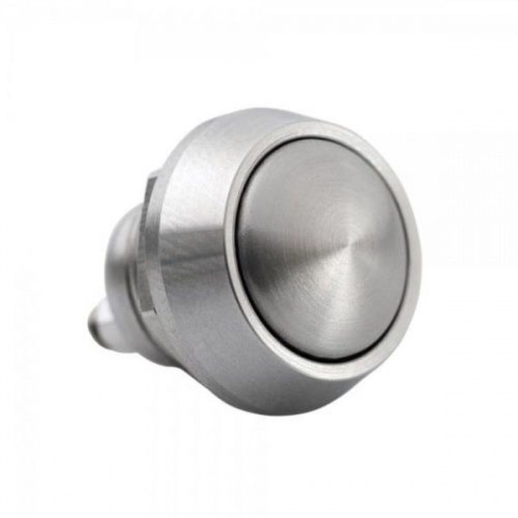 Motone Billet Stainless Micro Switch Button M12 - Momentary