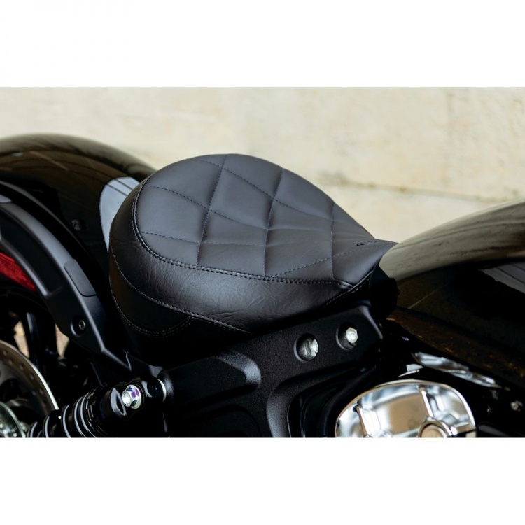 Mustang Solo Touring Seat for Indian Scout Bobber