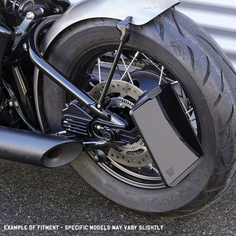 Wunderkind Side Mount Number Plate Holder 180x140mm for Harley Davidson Sportster S 21+