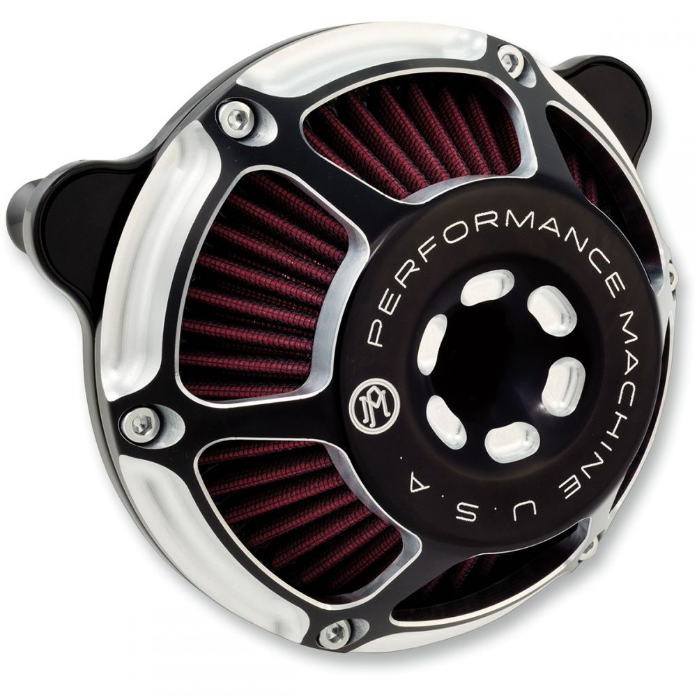 Performance Clamp-On Air Filter – 42mm / 43mm Intake – For Motorcycles & Scooters – PAP – Steel Mesh