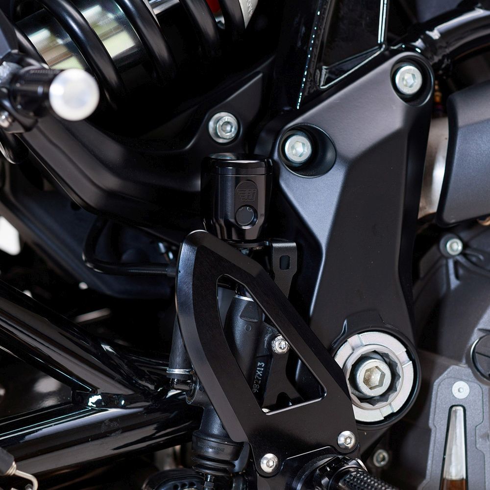 Wunderkind brake fluid reservoir (26ml) for Indian FTR 1200 models