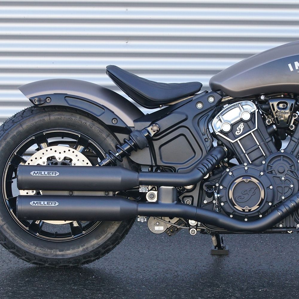 Wunderkind Adjustable Indian Scout Bobber Seat Including Cover, for