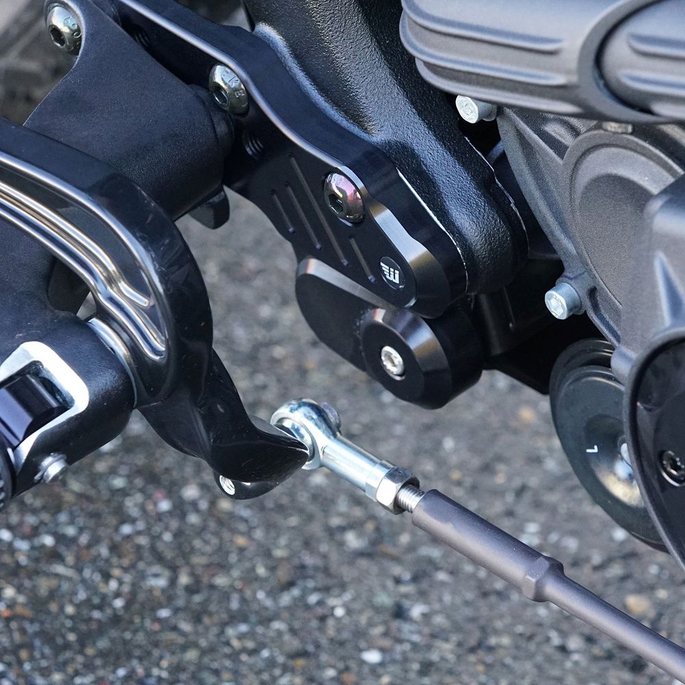 Wunderkind Forward Controls for OEM Indian Scout Bobber Footrests