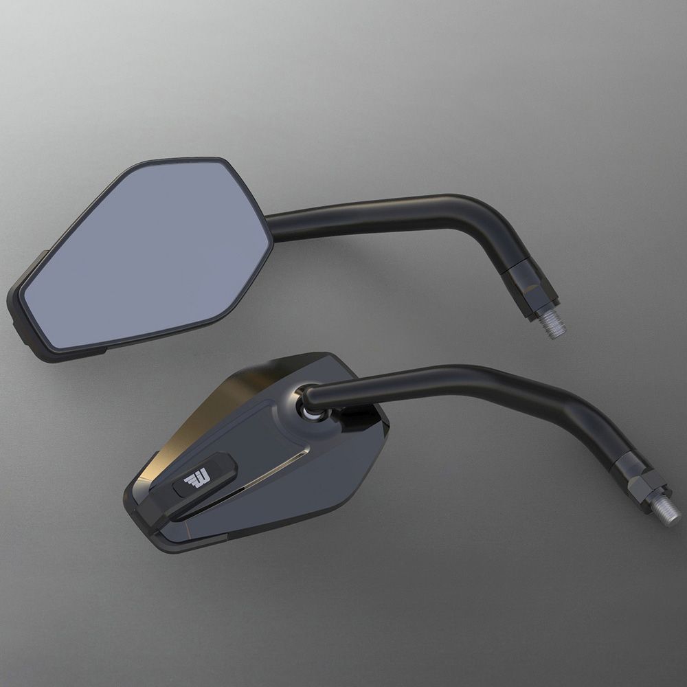 Wunderkind Mirrors for Indian Cruiser, Bagger & Touring Models