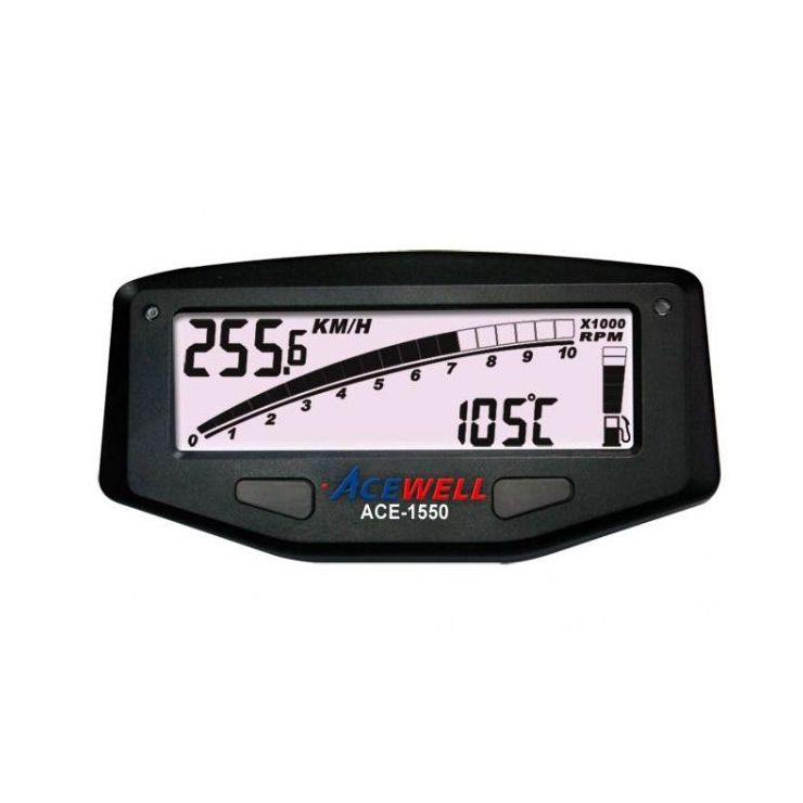 Acewell ACE-1550 Speed, RPM, Temp, Fuel Gauge