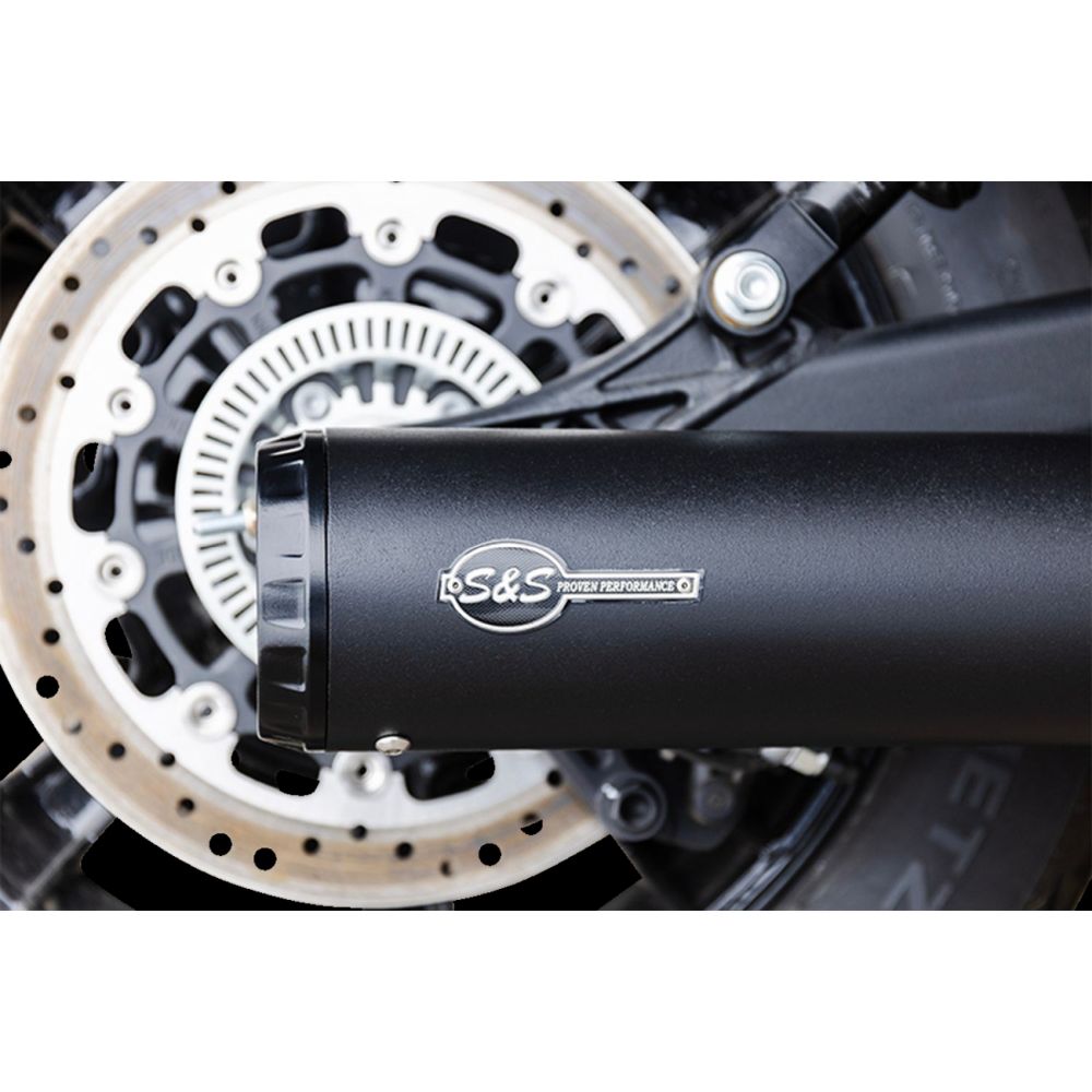 S&S Cycle Grand National 2into1 exhaust system for Indian Scout Moore Speed Racing