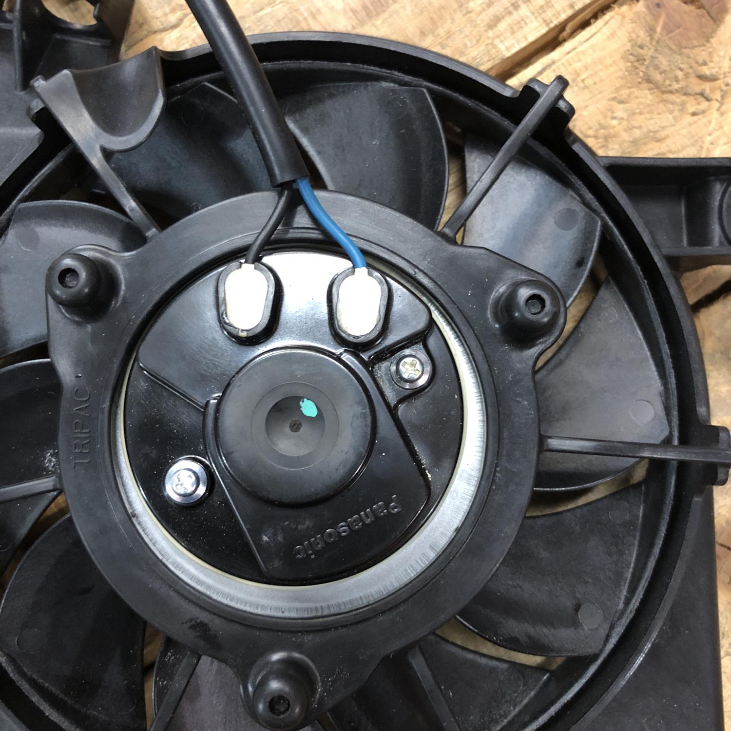 Indian FTR radiator cooling fan assembly - Moore Speed Racing