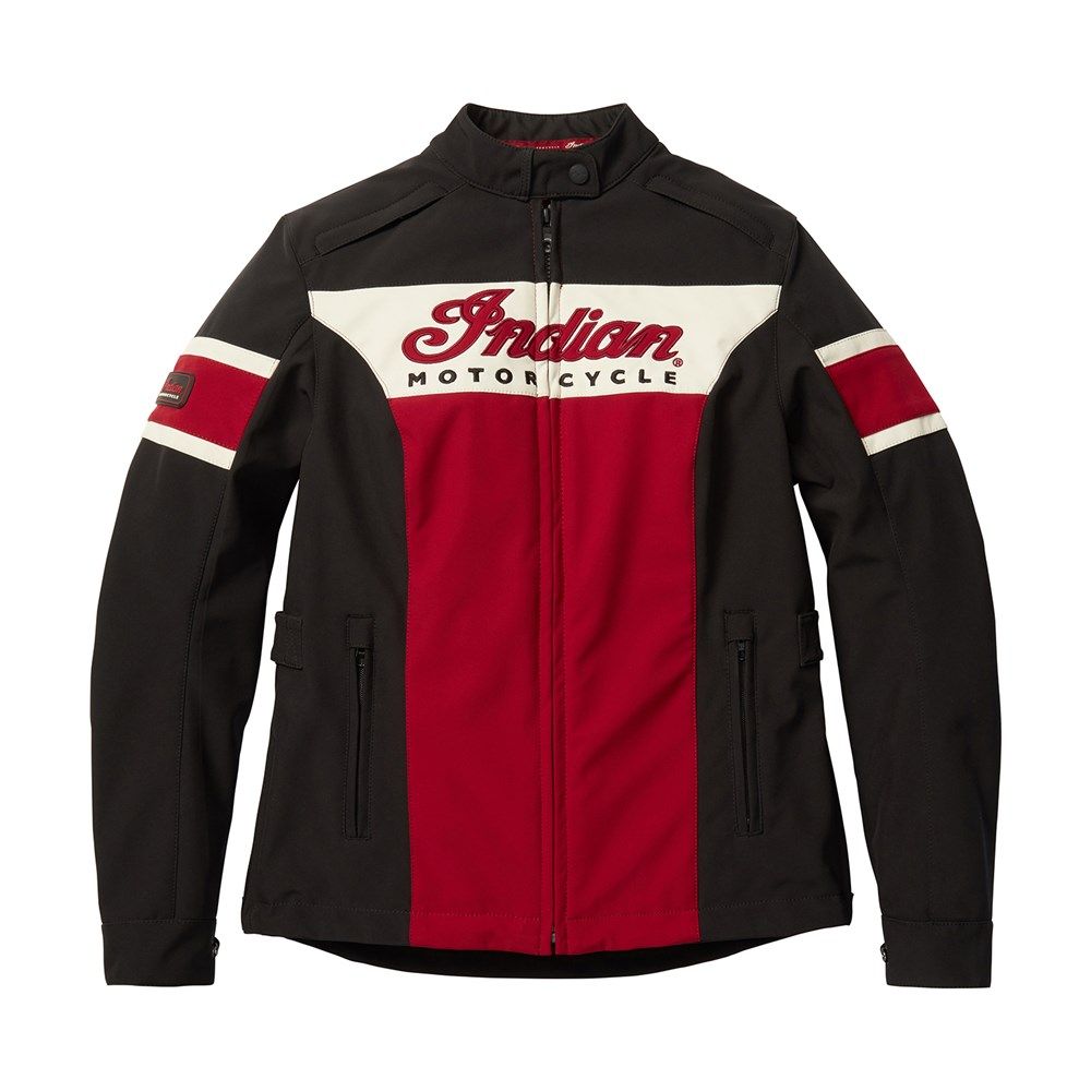 Indian Motorcycle ladies 'Madison' jacket - red