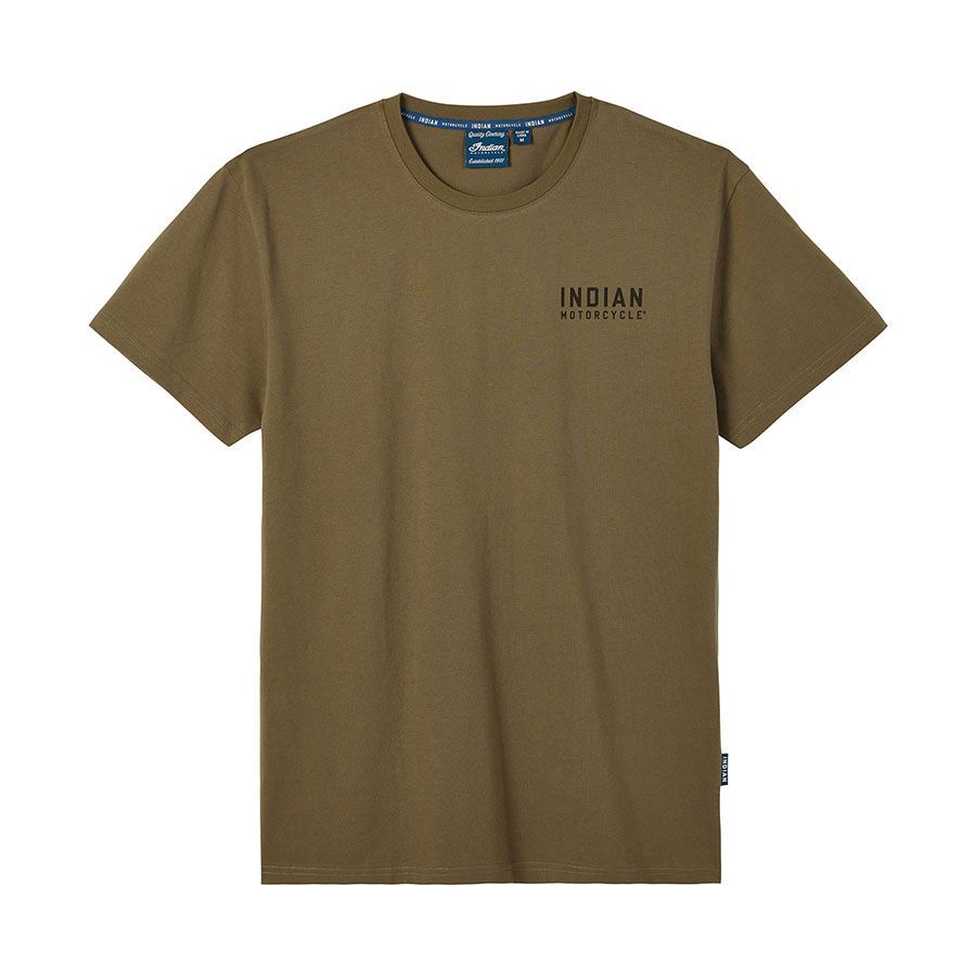 Indian Motorcycle Est. 1901 T-Shirt - Khaki