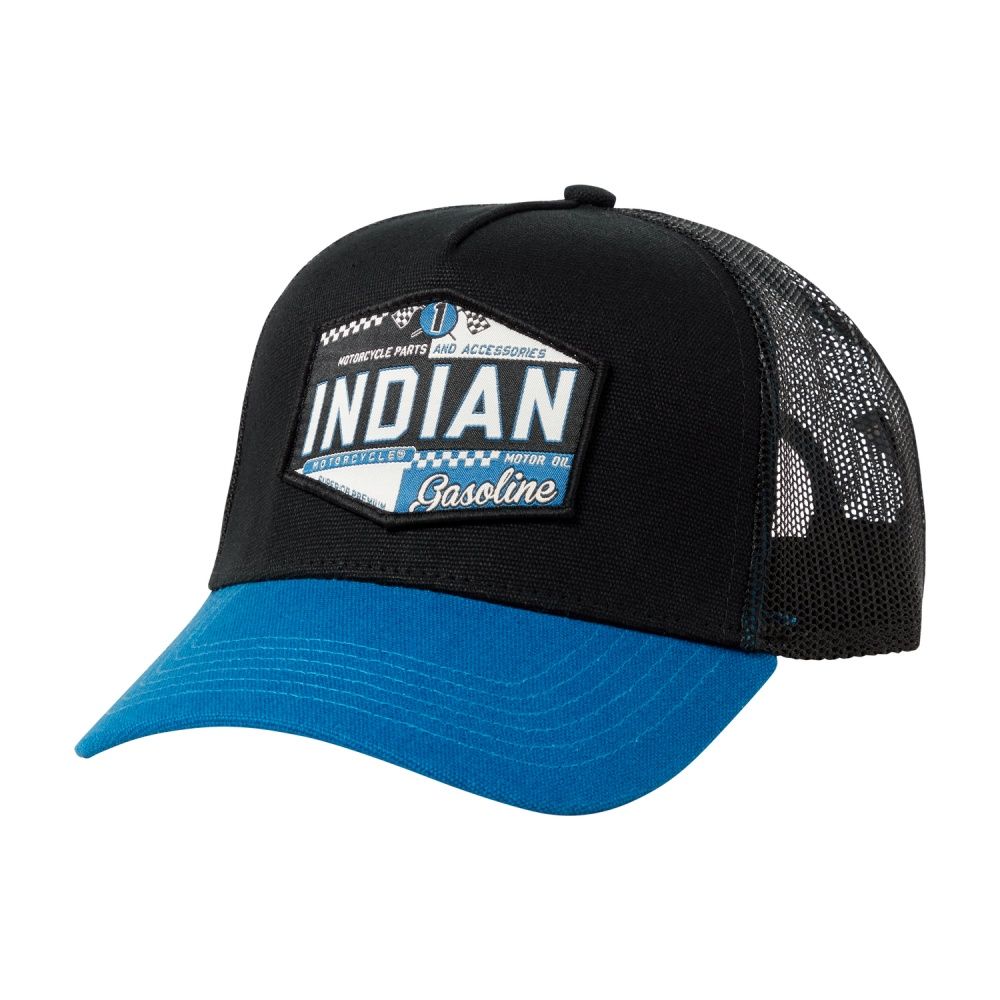 Indian Racing Trucker Hat, Multicolour