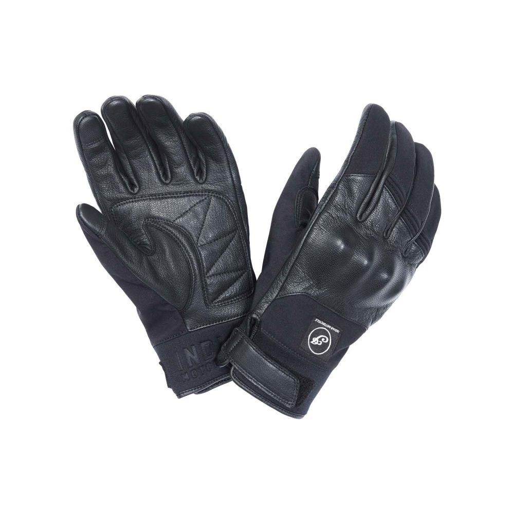 Indian Motorcycle Indian Motorcycle softshell gloves - black