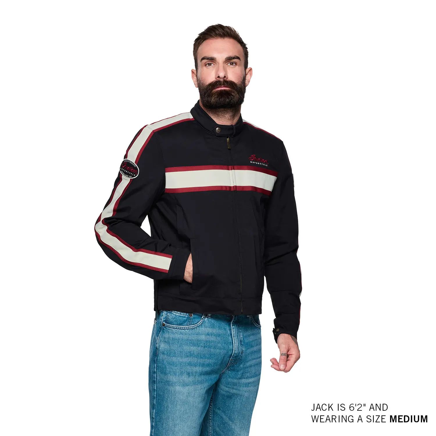 Indian Motorcycle Indian Motorcycle Men's Niagara Jacket - Black