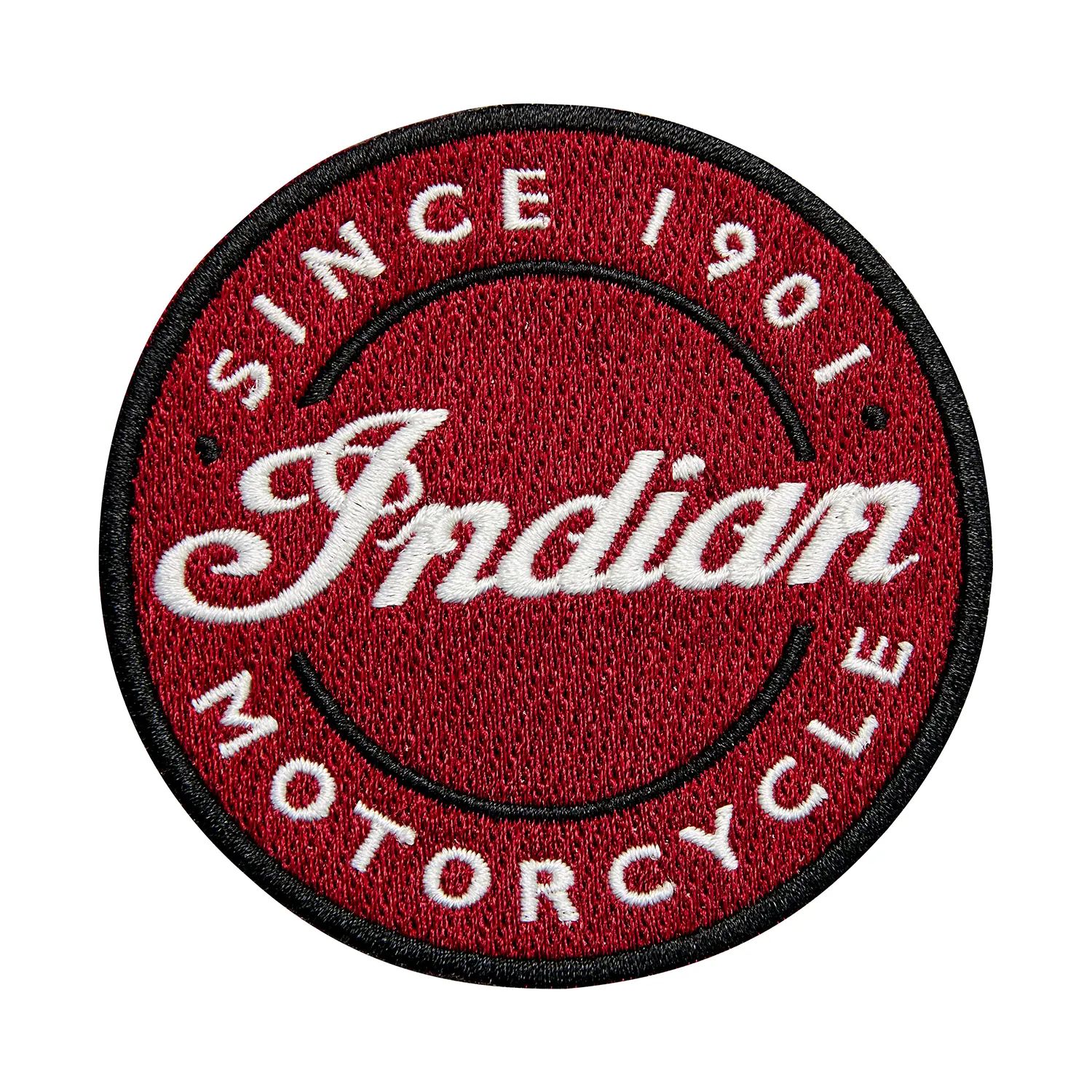 Indian Motorcycle Script Icon Patch - Moore Speed Racing