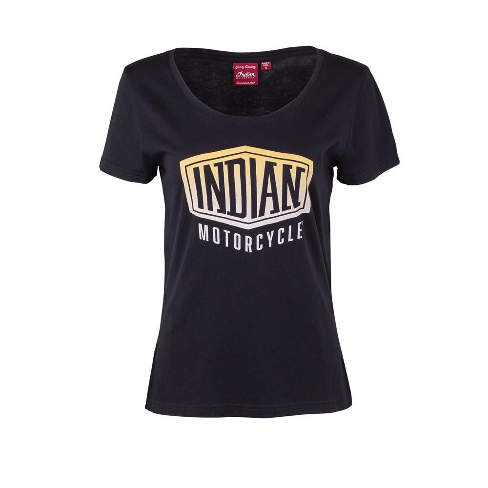 Indian Motorcycle Women's T-Shirt With Gradient Logo