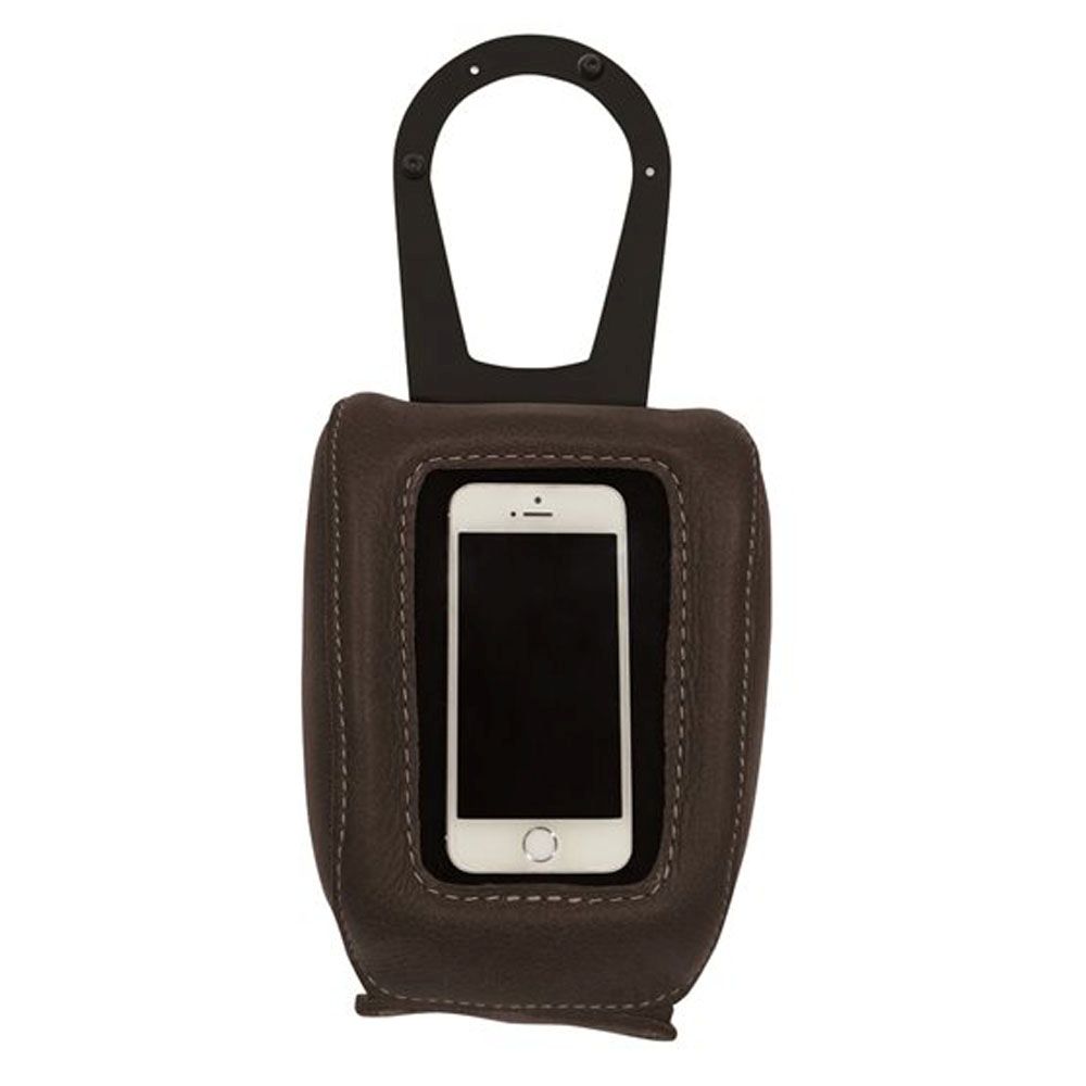 Indian Genuine Leather Tank Pouch with Clear Pocket Moore Speed Racing