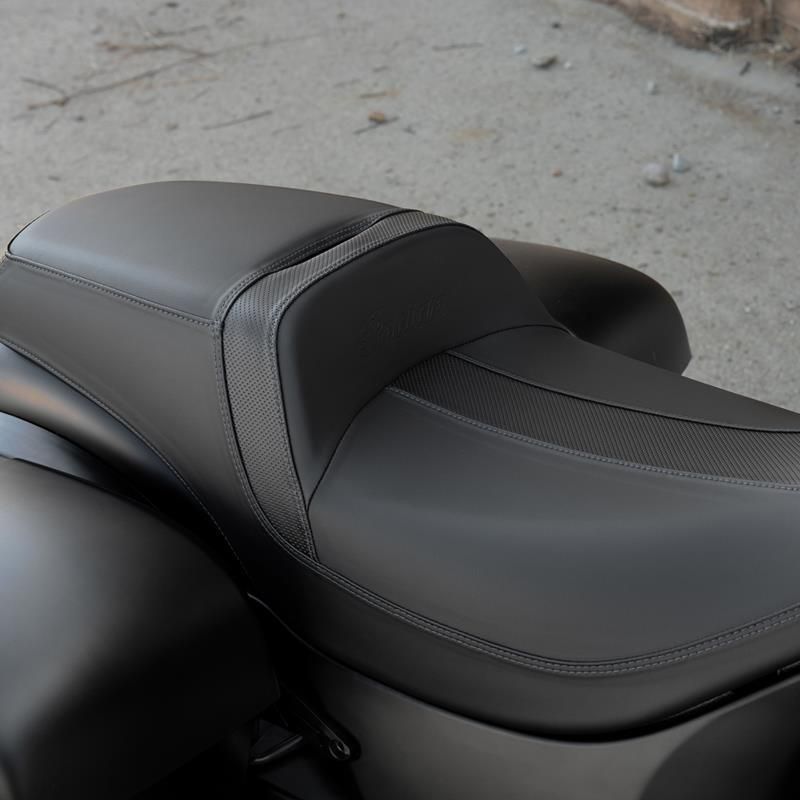 Indian Motorcycle extended reach Rogue seat for Thunderstroke models ...