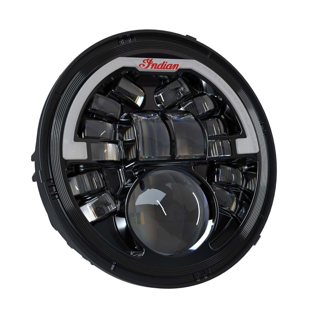 Indian Pathfinder 5 3/4 Adaptive LED Headlight Moore Speed Racing