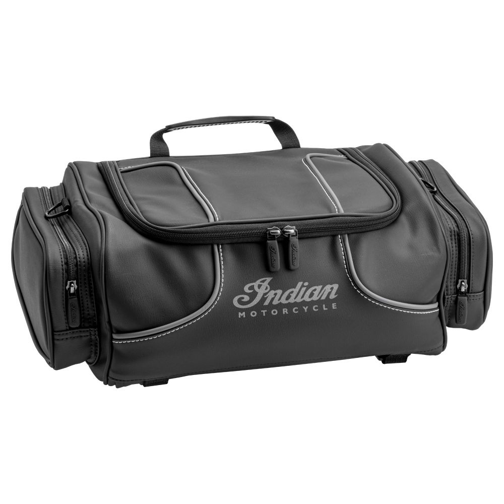 Indian Spirit Lake Rack Bag, Black Moore Speed Racing