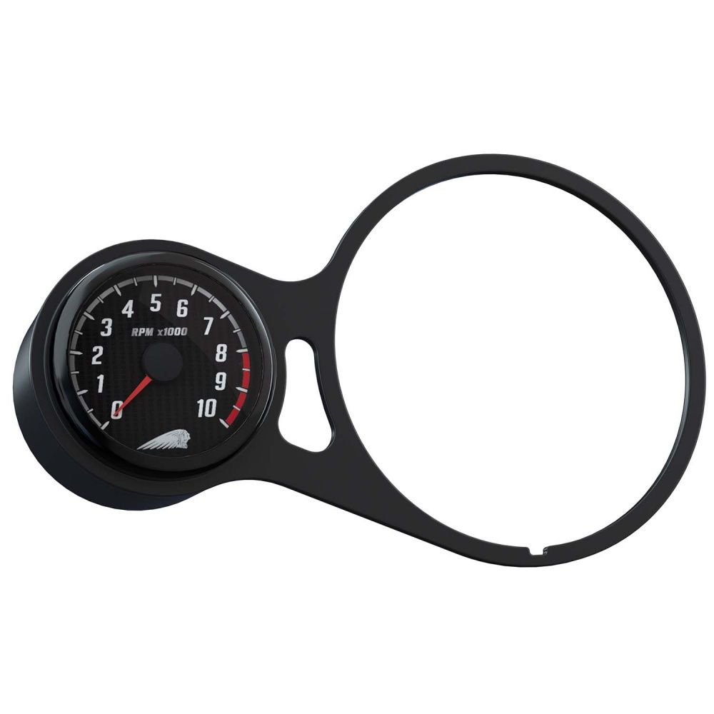 Indian Scout Rev Counter RPM Tachometer with Shift Light Moore Speed