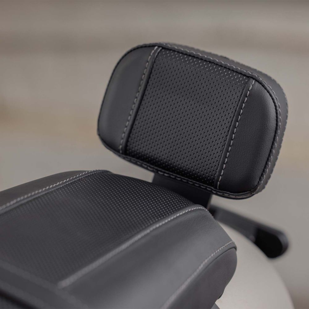 Syndicate Low Profile Passenger Backrest, Black | Indian Motorcycle