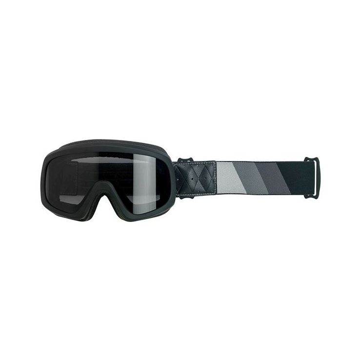 Biltwell Overland 2.0 Tri-Stripe Goggles Silver Grey Black