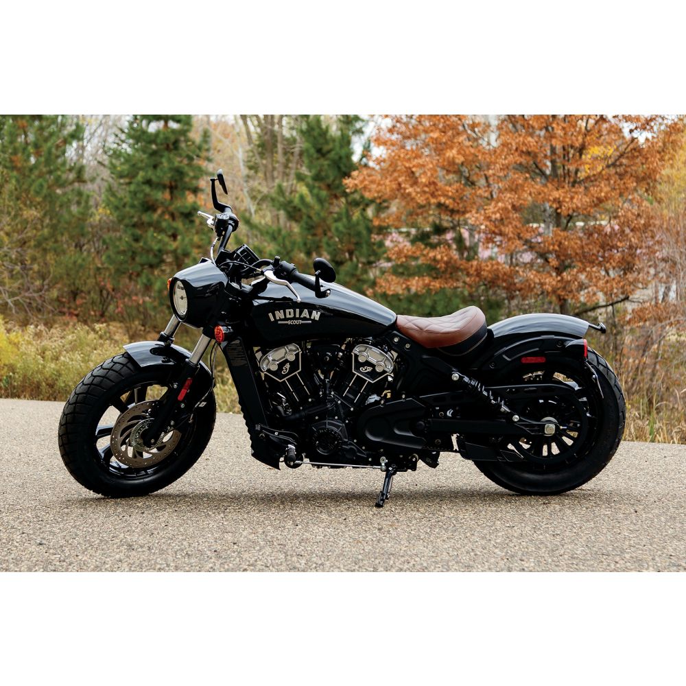 Mustang Solo Touring Seat for Indian Scout Bobber Moore Speed Racing