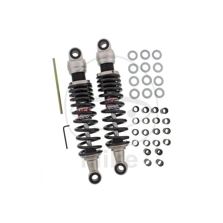 YSS Shock Absorber Adjustable Rear Twin Shock 310mm/14mm Eye Internal ...