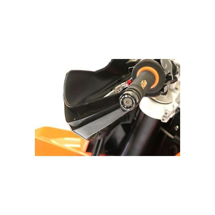 Bar End Sliders-KTM 690 Enduro (with brush guards)