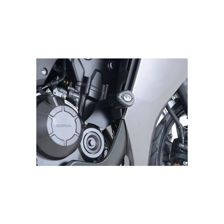 Aero nocut Frame Sliders, Honda CBR500R Moore Speed Racing