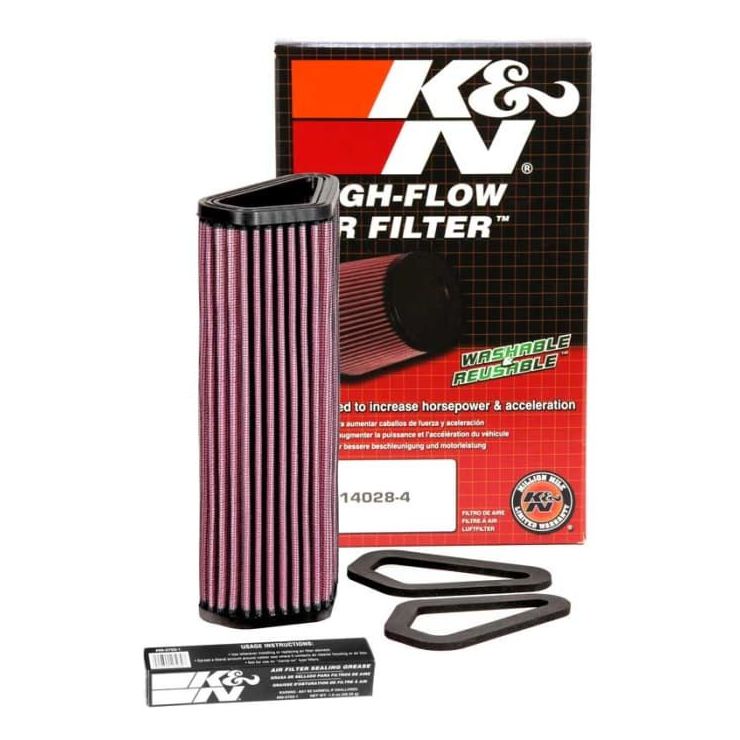 K&N Performance Lifetime Motorcycle Air Filter - DU-1007