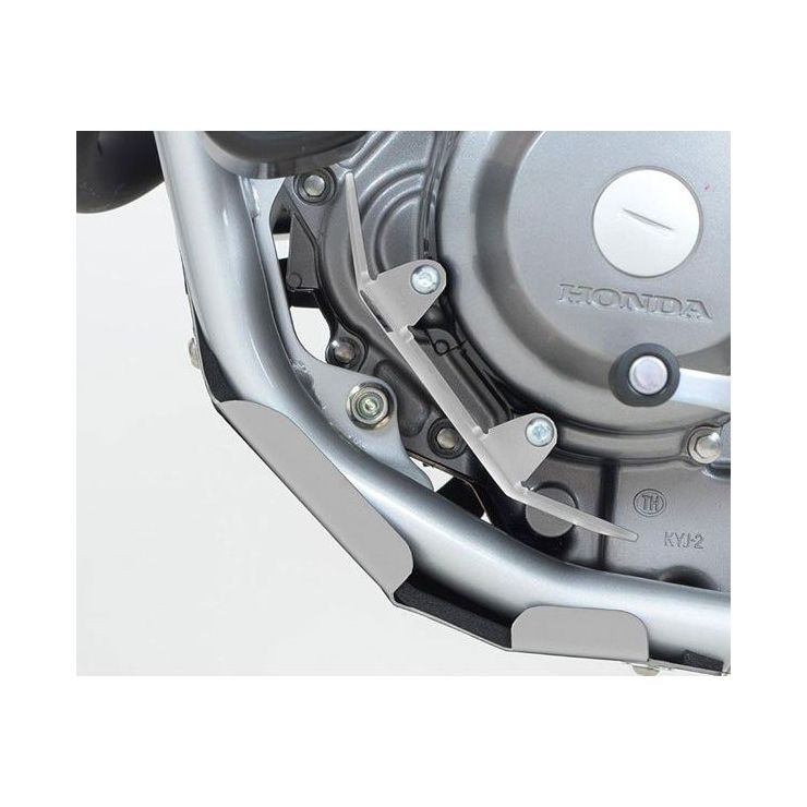 Honda CRF250L '13, Engine Case Guard, LHS, silver aluminium Moore
