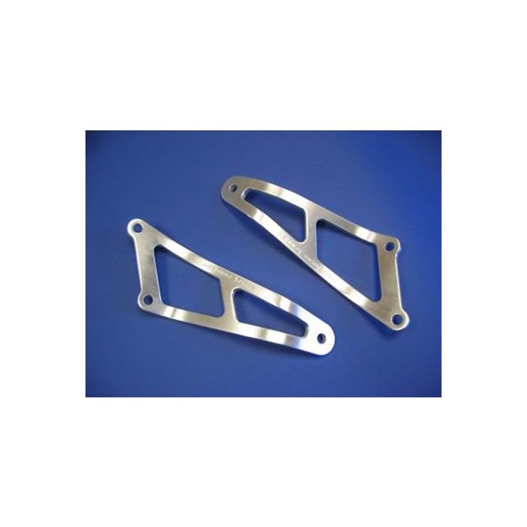 Exhaust Hanger Kawasaki ZX 7R, SILVER Moore Speed Racing