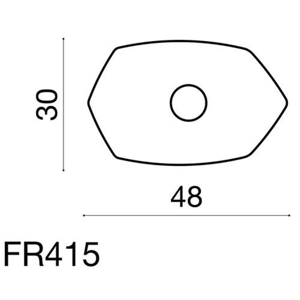 Rizoma Fairing Spacer For Indicators FR415