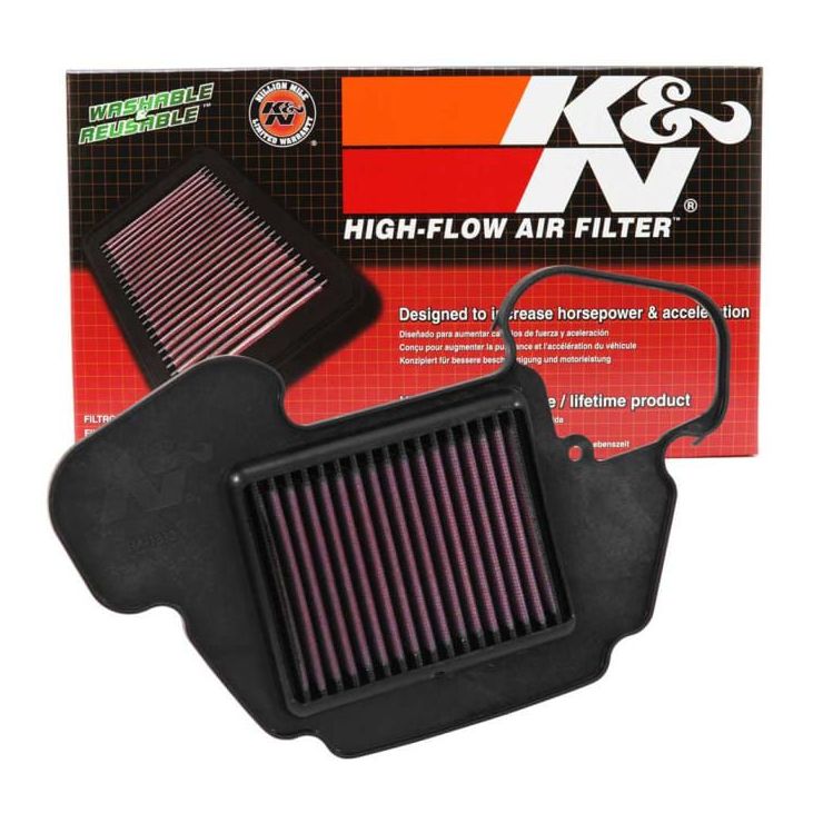 K&N Performance Lifetime Motorcycle Air Filter - HA-1313