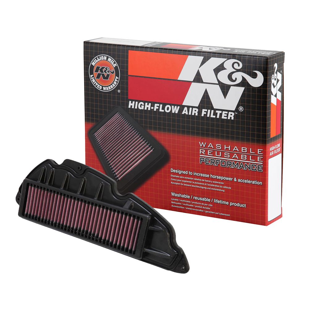 K&N Performance Lifetime Motorcycle Air Filter - HA-3011