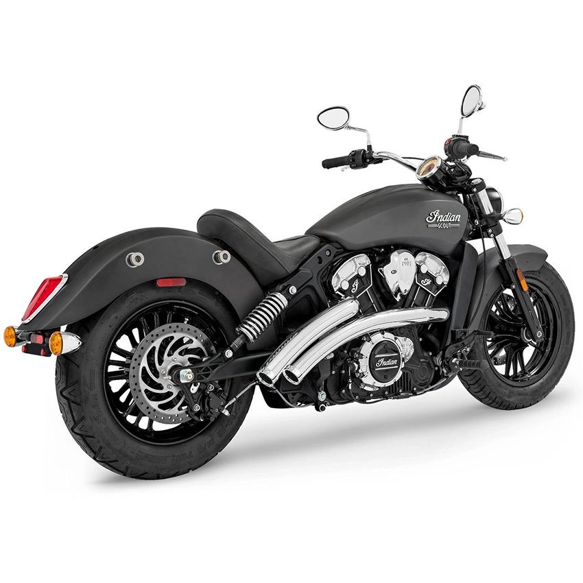 indian scout bobber radical radius exhaust