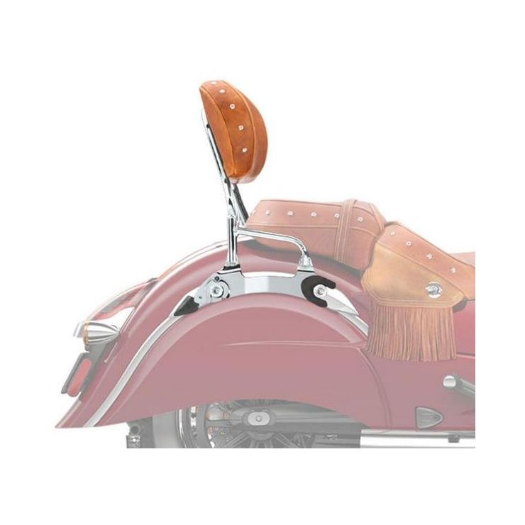 Indian Chief Quick Release Passenger Backrest - Tall - Moore Speed Racing