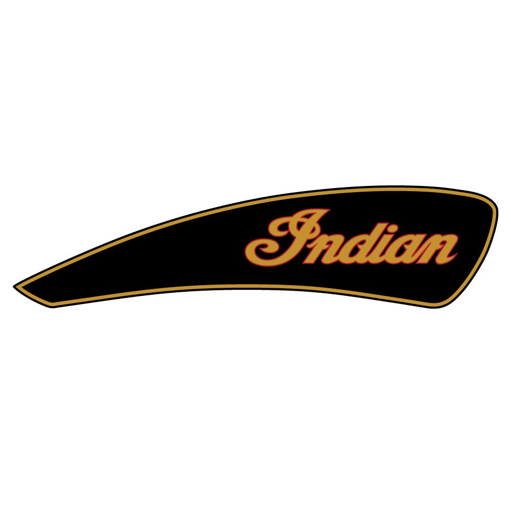 Indian Scout "Indian Script" Tank Decal Moore Speed Racing