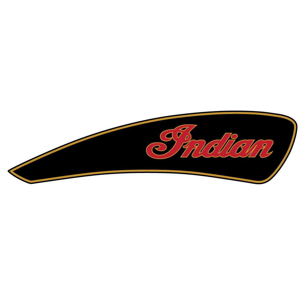 Indian Scout "Indian Script" Tank Decal Moore Speed Racing