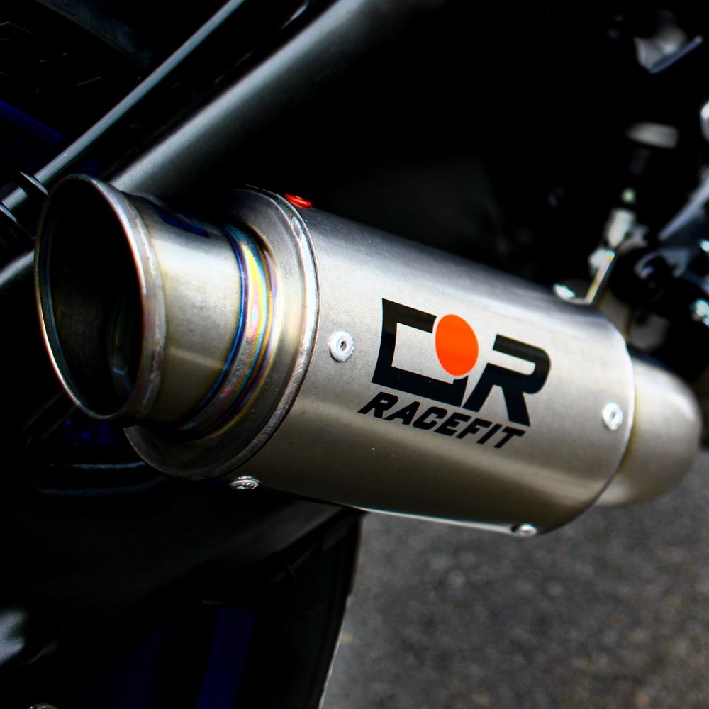 Racefit Growler Exhaust For 2009-2011 K9-L1 Suzuki GSX-R1000 (Rider Footrest Mounted)