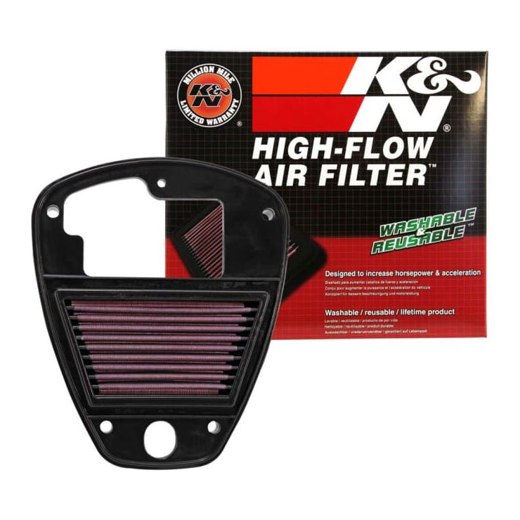 K&N Performance Lifetime Motorcycle Air Filter - KA-9006