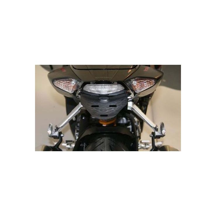 缶ベル Licence Plate Holder, Suzuki GSXR 1000 K7, K8 - Moore Speed Racing